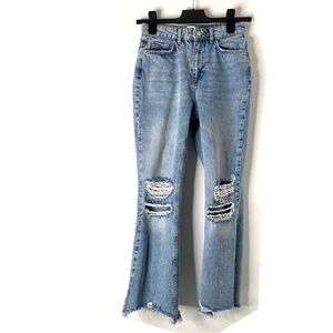 BDG Urban Outfitters High Rise Cropped Flare Jeans